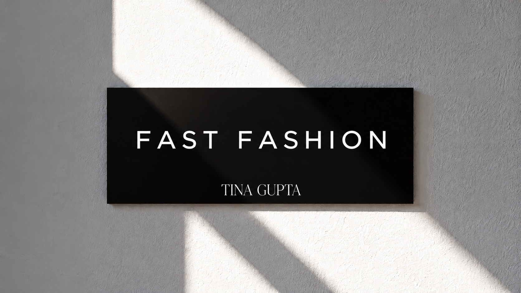 Fast Fashion